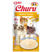 Inaba Ciao Churu Recompense Cremoase pentru Pisici Pui 4x14g