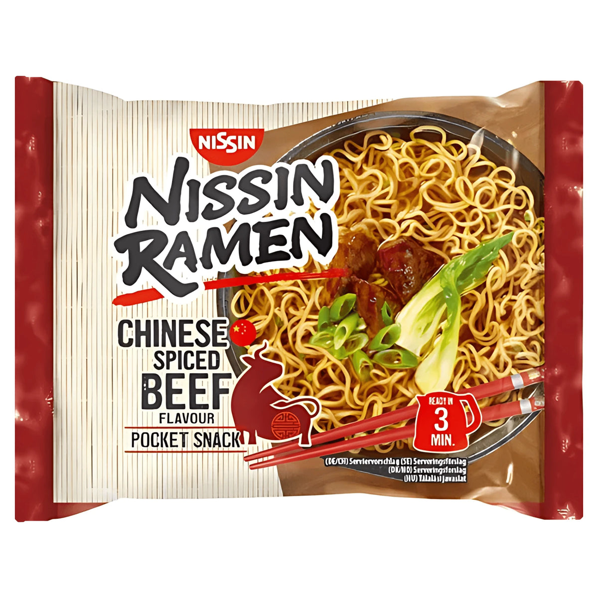 Nissin Ramen Supa de Taitei cu Gust de Vita Chinese 66.8g