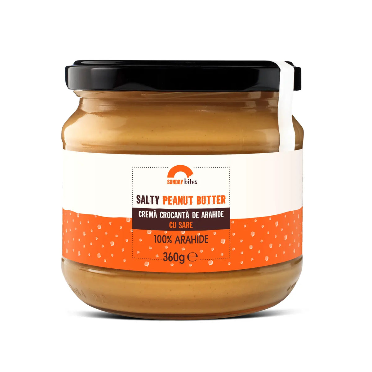 SUNDAY bites Peanut Butter Salty Unt crocant Arahide cu sare