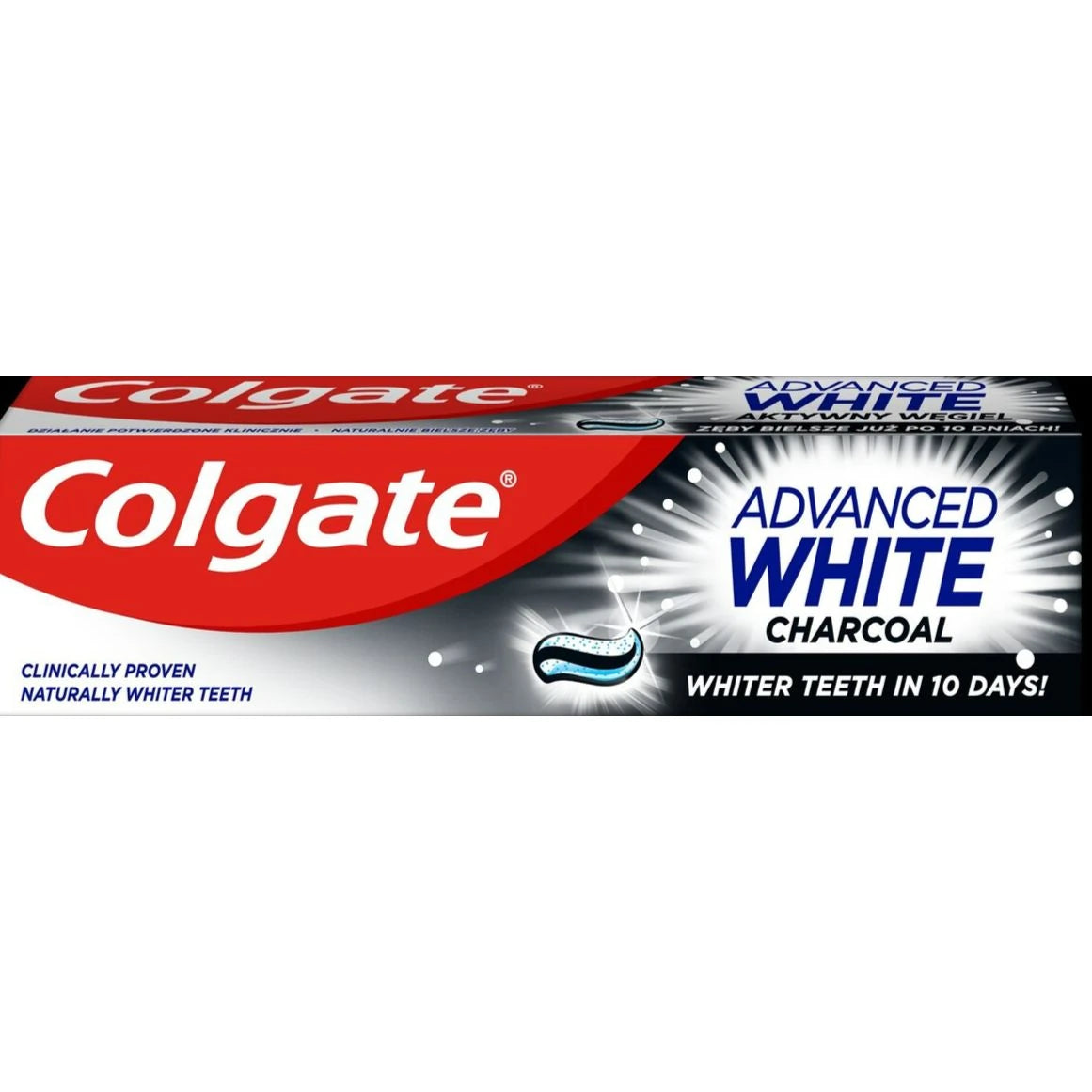 Colgate Advanced White Charcoal Pastă de Dinți 100ml