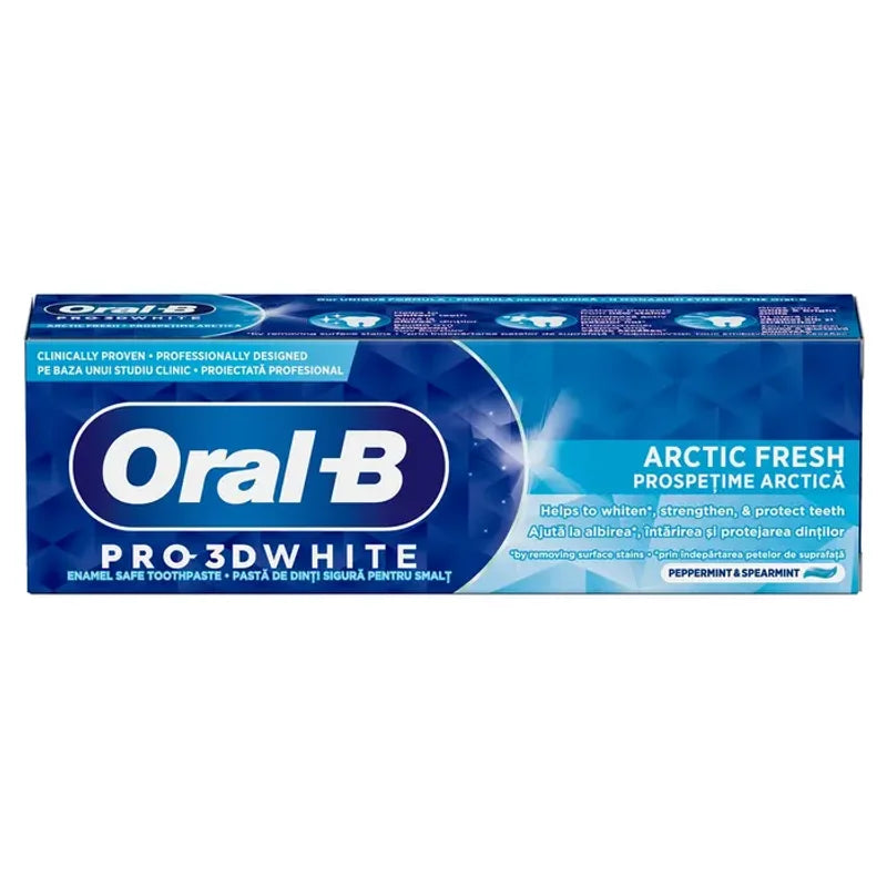 Oral-b Pro 3d White, Pasta de Dinti, Artic Fresh 75ml