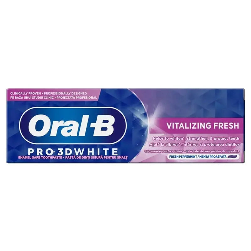 Oral-b Pro 3d White Vitalizing Fresh Pasta de Dinti 75ml