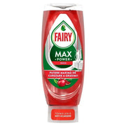 Fairy Max Power Pomegranate, Detergent de Vase, cu Parfum de Rodie 545ml