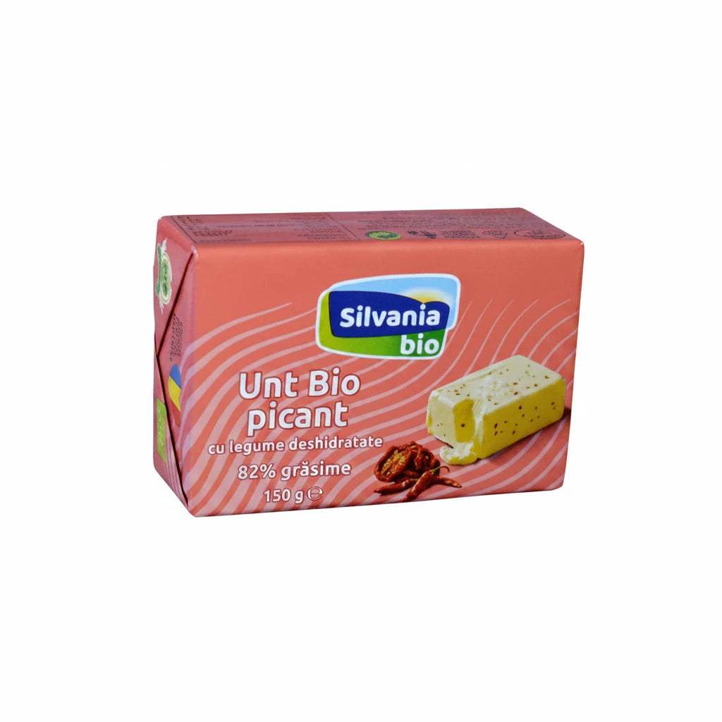SilvaniaBio Unt Picant cu legume uscate ECO 150g