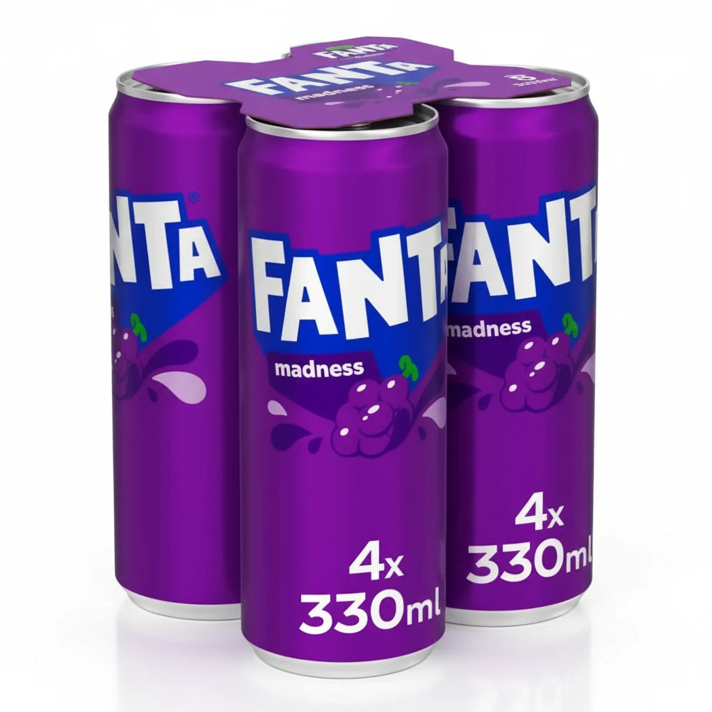 Fanta Madness 4pack 4x330ml