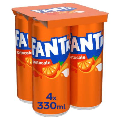 Fanta Orange Doza 4pack 4x330ml