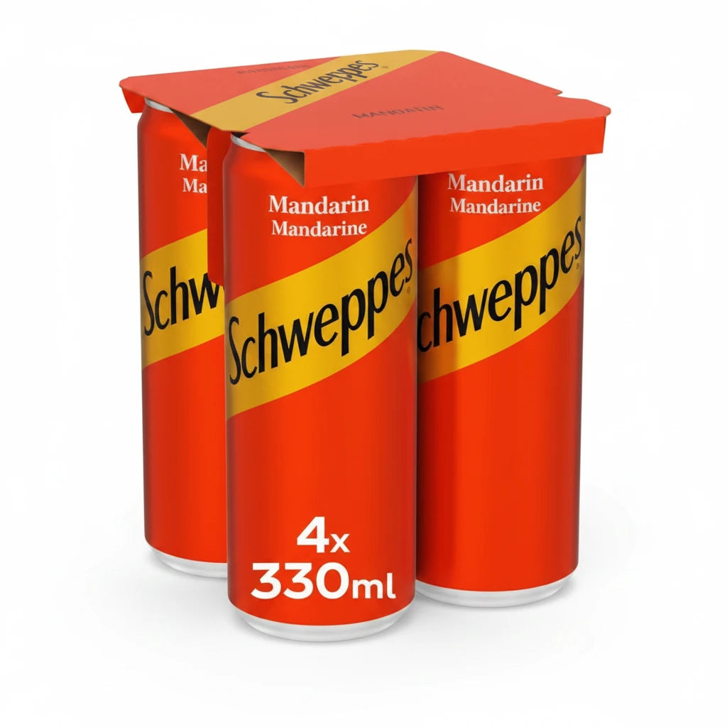 Schweppes Mandarin Doza 4pack 4x330ml