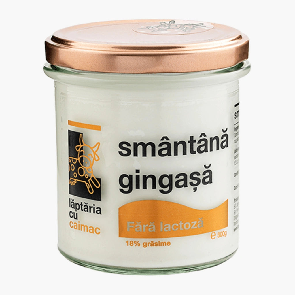 Laptaria cu Caimac Smantana Gingasa Fara Lactoza 300g