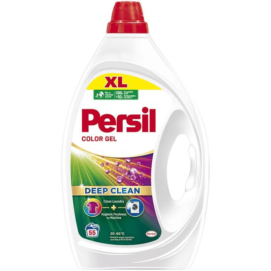 Persil Detergent Lichid Color Gel 55 Spalari 2.475L