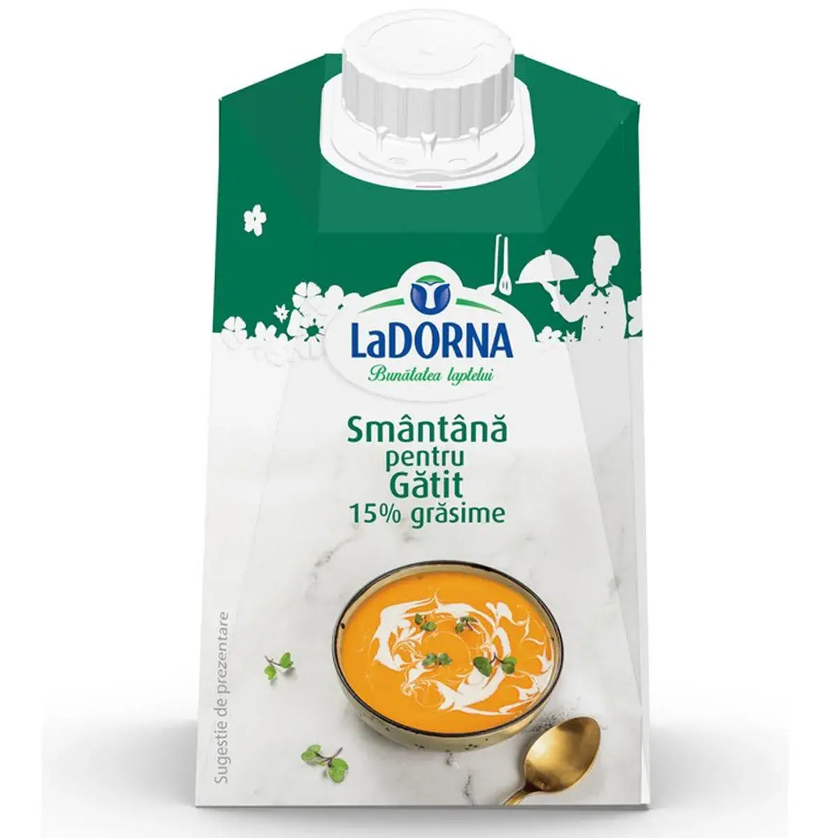 LaDorna Smantana UHT Gatit 15% 500ml