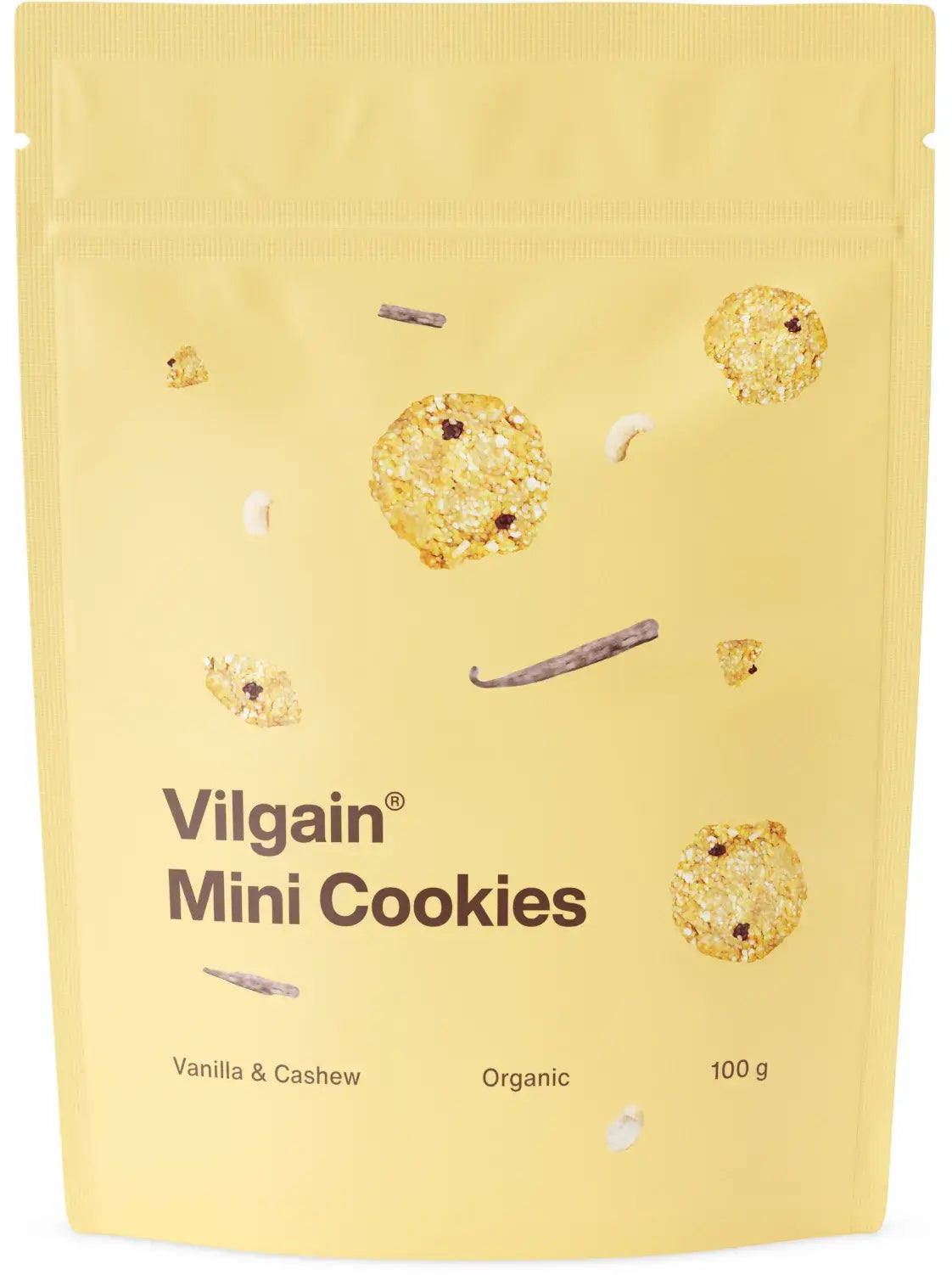 Vilgain ECO Mini Cookies cu Caju si Vanilie
