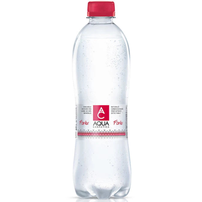 AQUA CARPATICA Apa Minerala Carbogazificata FORTE 0.5L