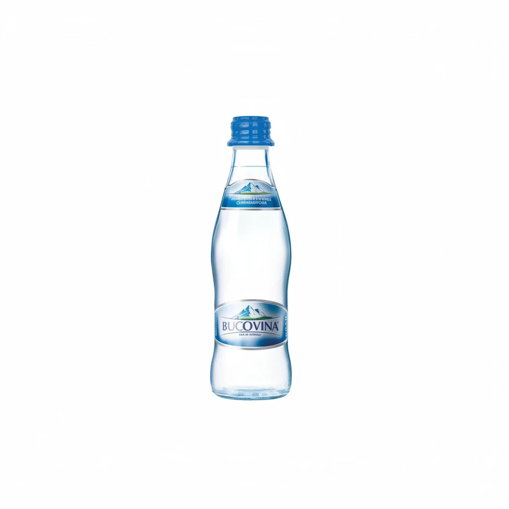 BUCOVINA Apa Minerala Carbogazoasa Sticla 0.33L