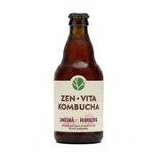 Zenvita Kombucha cu Zmeura Sticla 0.33L