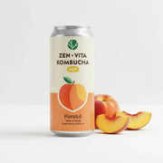 Zenvita Kombucha Pop cu Piersica 0.33L