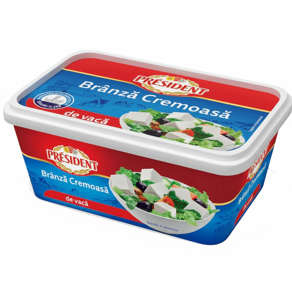 President Branza Cremoasa de Vaca 250g