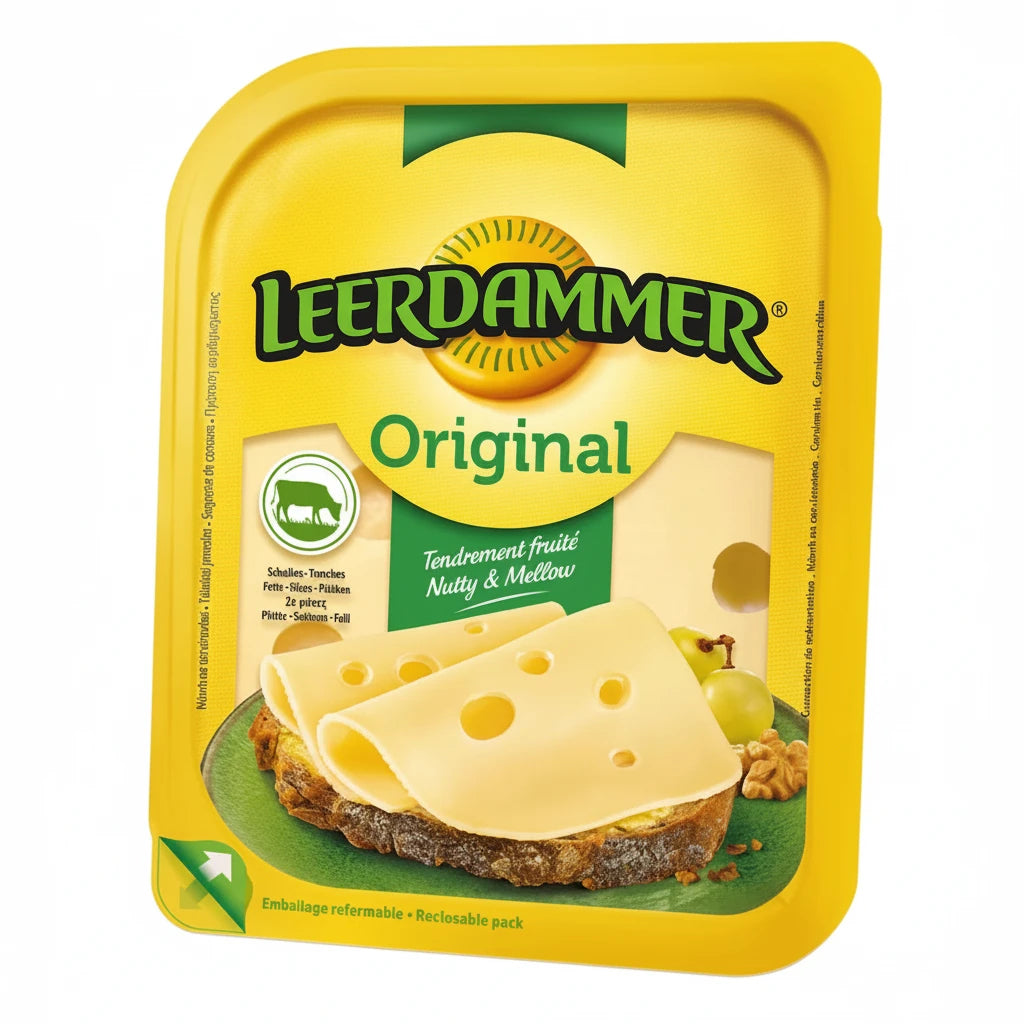 Leerdamer Branza Felii Original 100g