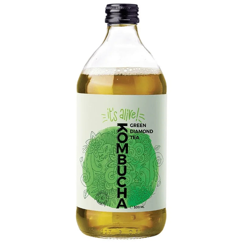 It's Alive! Kombucha Green Diamond 330ml