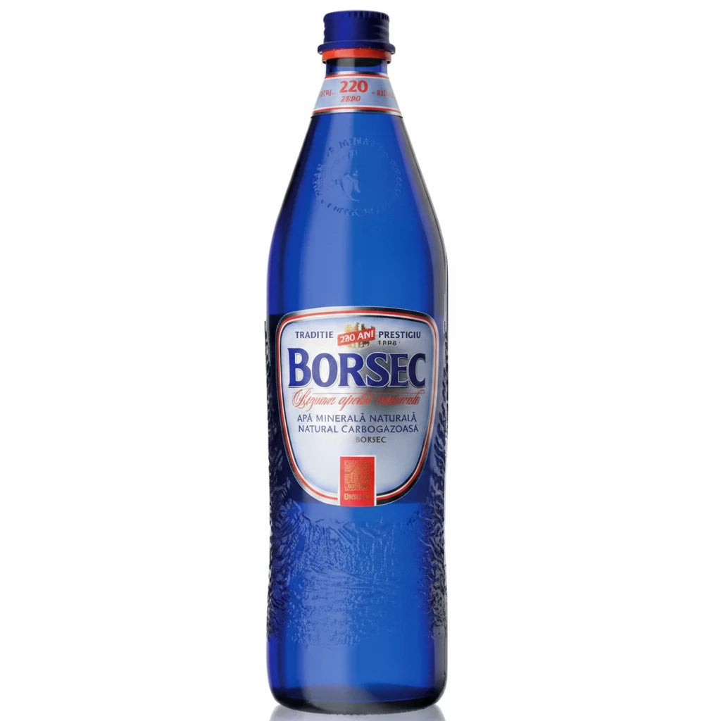 BORSEC Apa Minerala Carbogazoasa Sticla 0.75L