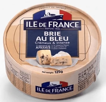 Ile de France Brie au Bleu 125g