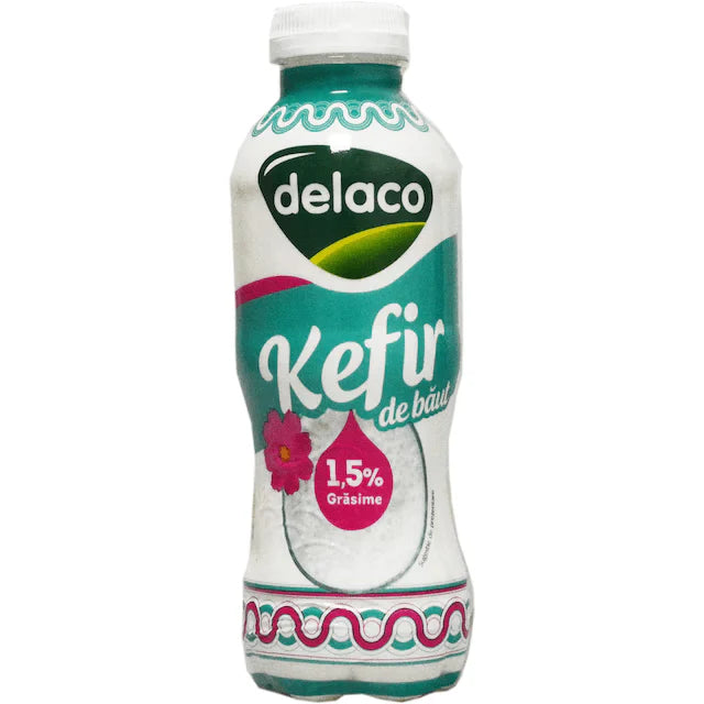 Delaco Kefir de baut 1,5% grasime, 250ml