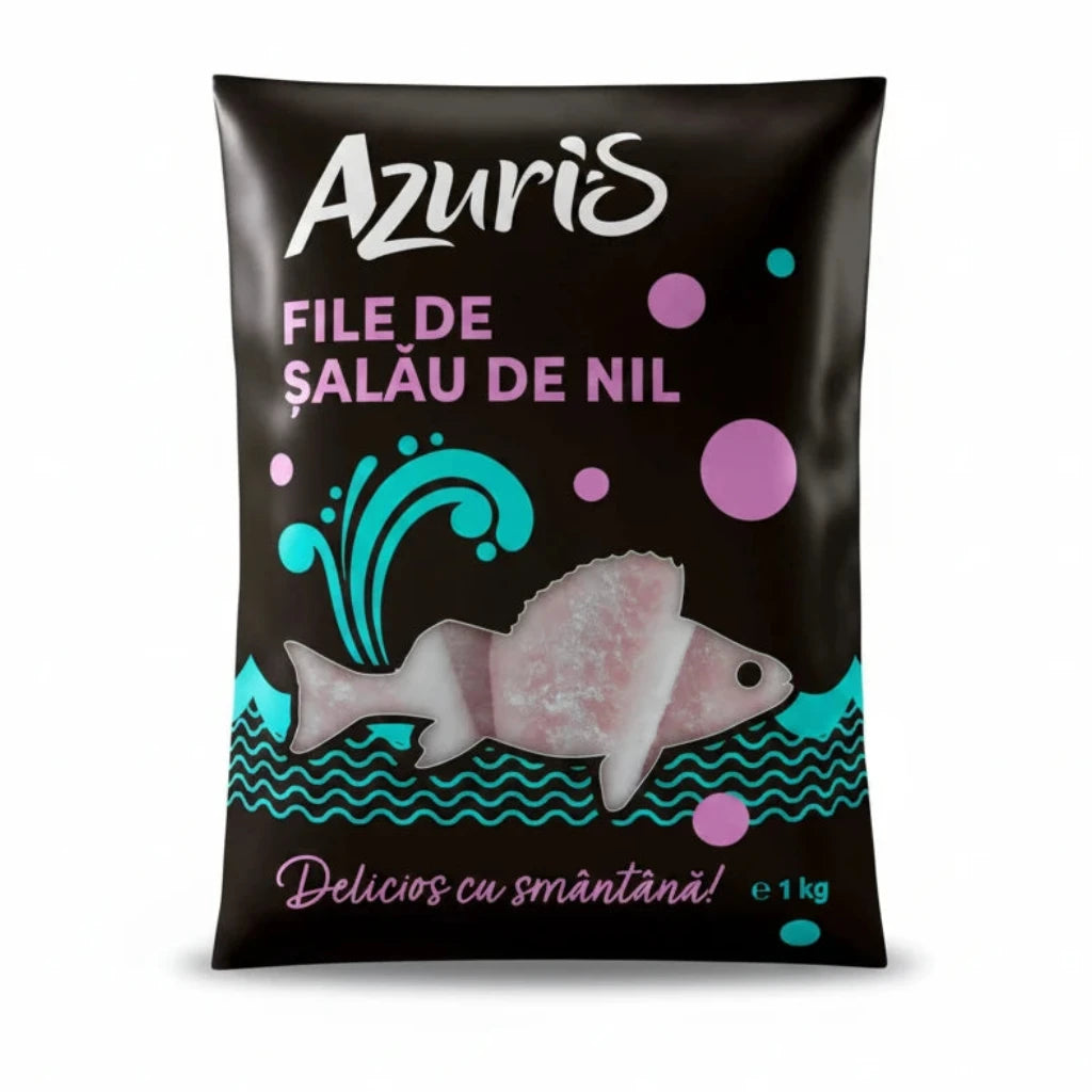 Azuris File de salau de Nil fara piele, 1 kg