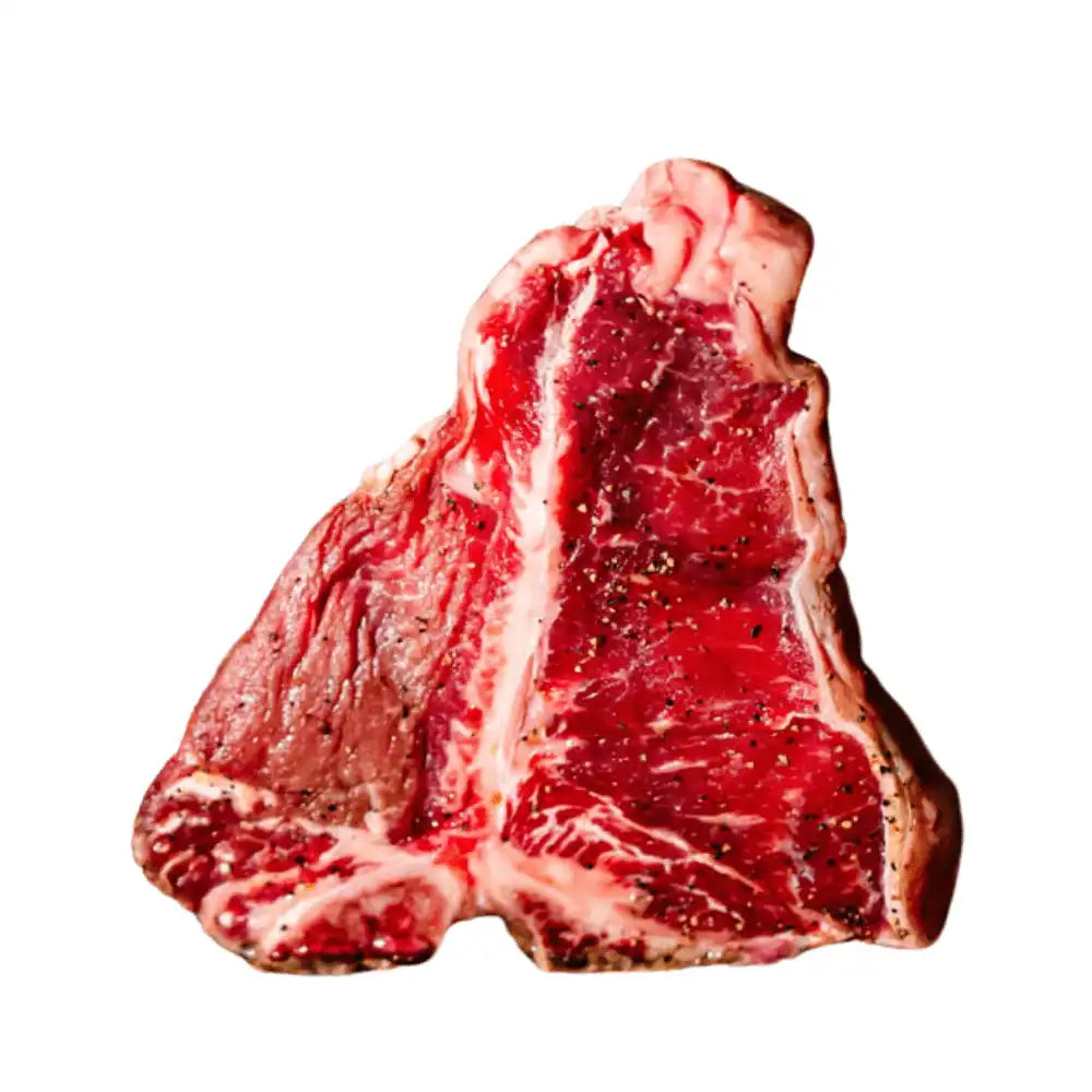 PrimeBeef T-Bone Angus Vita Maturat cca 450g Maturat minim 21 zile Congelat