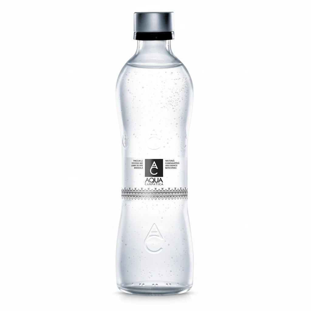 AQUA CARPATICA Apa Minerala Carbogazificata Sticla 0.33L