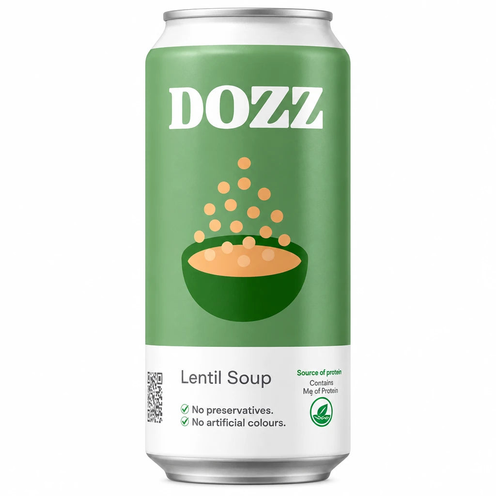 DOZZ Supă cremă cu linte de post 310ml