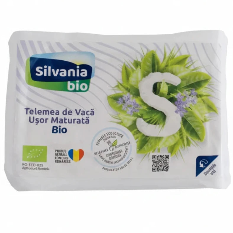 SilvaniaBio ECO Telemea de vaca usor maturata 150g