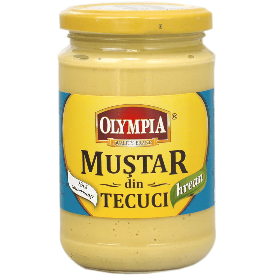 Olympia Mustar cu Hrean 314ml
